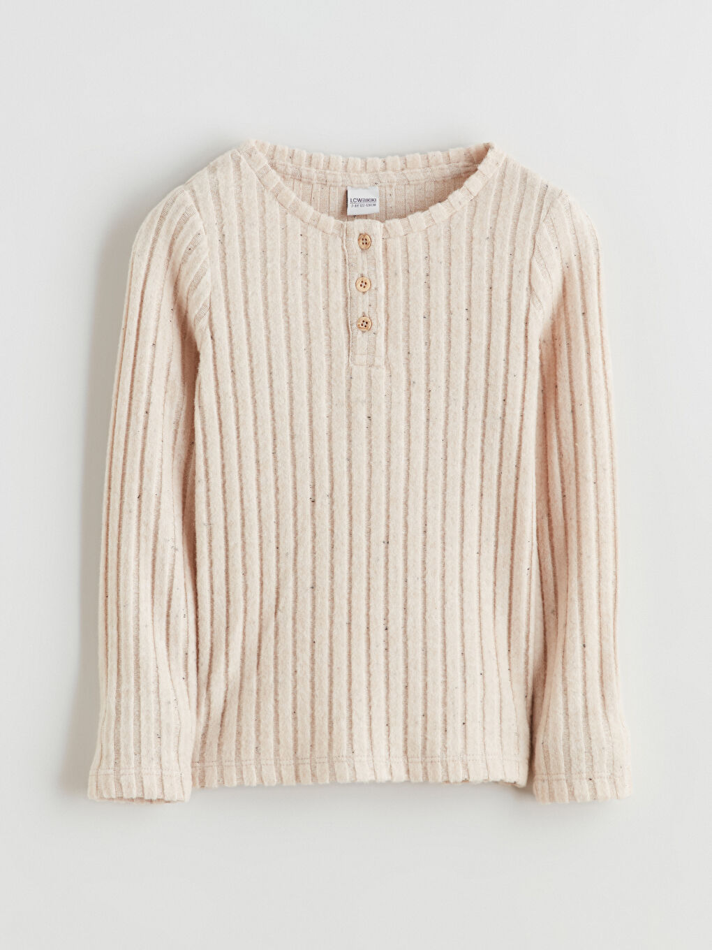 Crew Neck Girls' T-Shirt-2