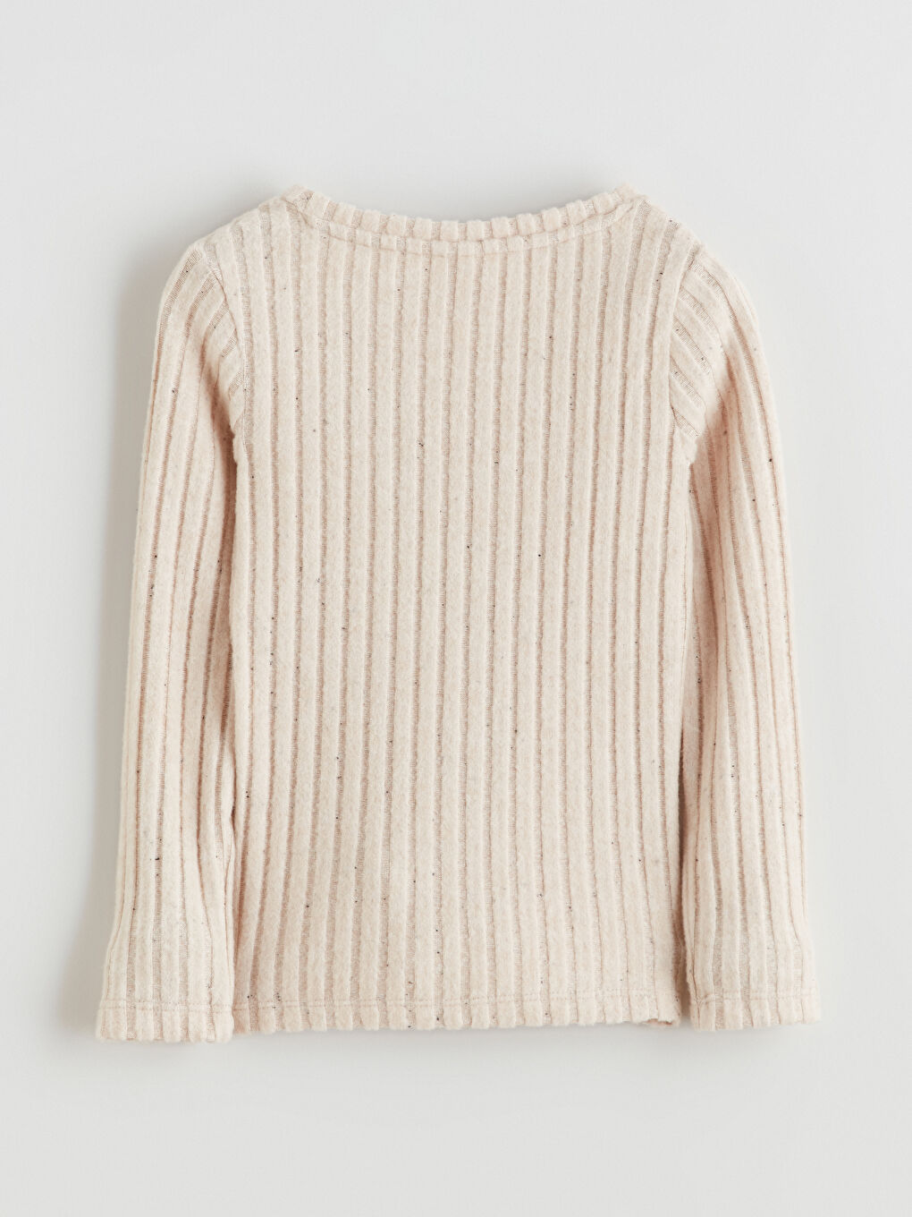 Crew Neck Girls' T-Shirt-4