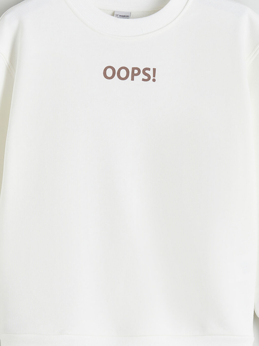 Crew Neck Girls' Sweatshirt-2