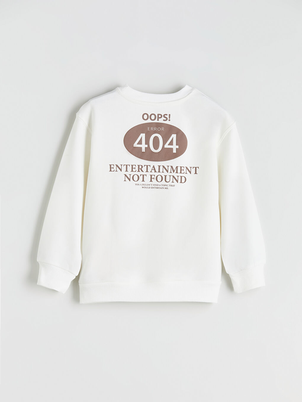 Crew Neck Girls' Sweatshirt-4