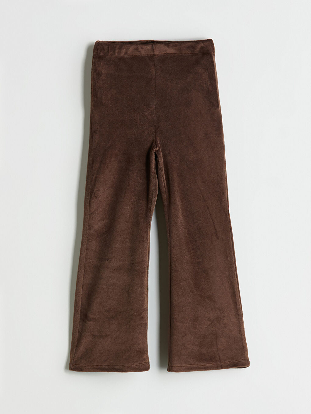 LCW ECO Elastic Waist Flared Velvet Girls' Leggings -W5H994Z4-ZMQ
