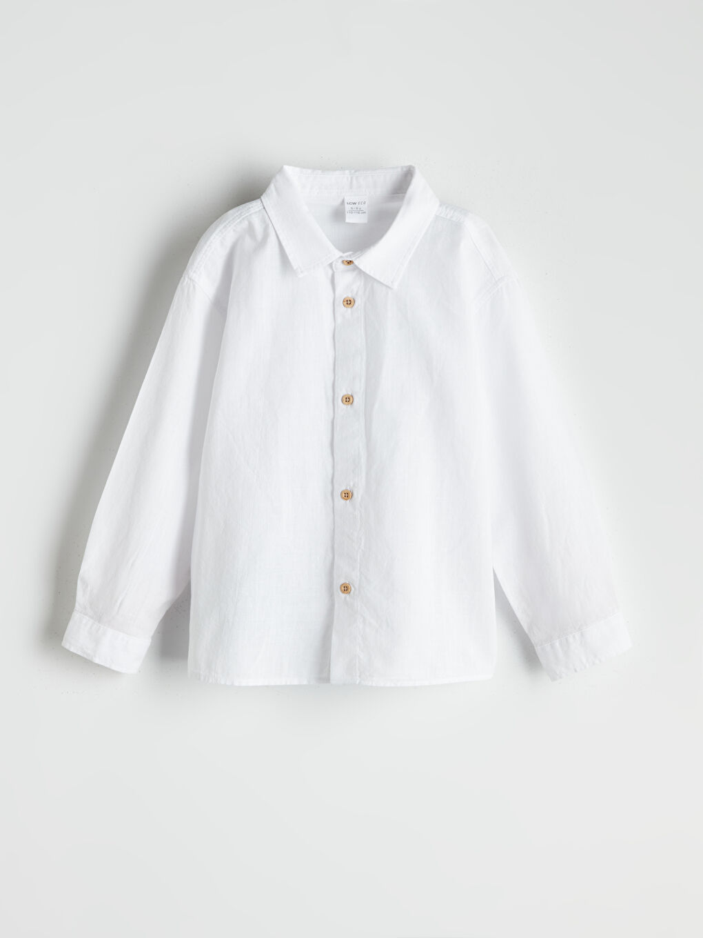 LCW ECO Basic Long Sleeve Boys' Shirt -W5H995Z1-Q6K