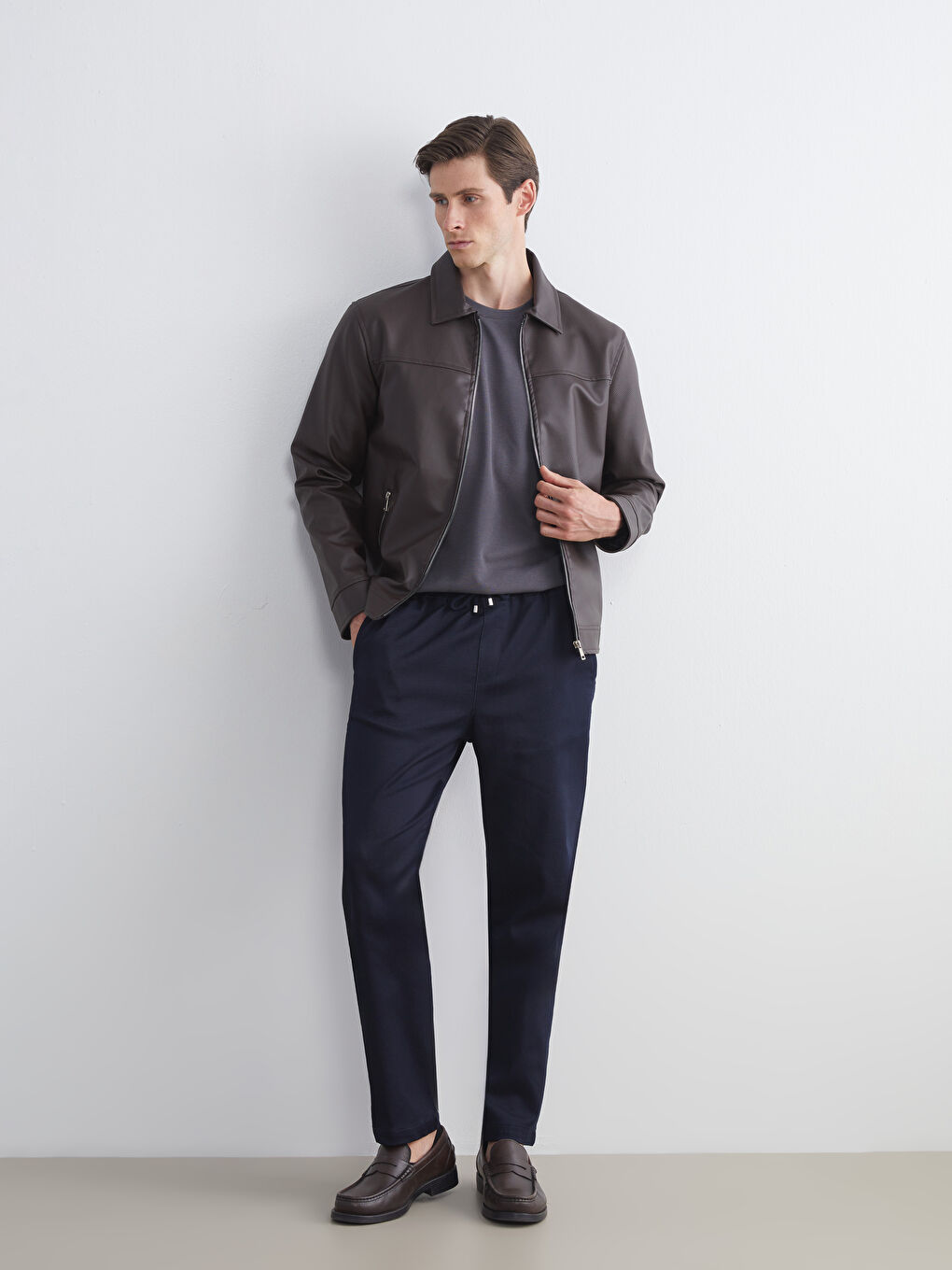LCW ECO Standard Fit Men's Chino Trousers -W5H997Z8-R49