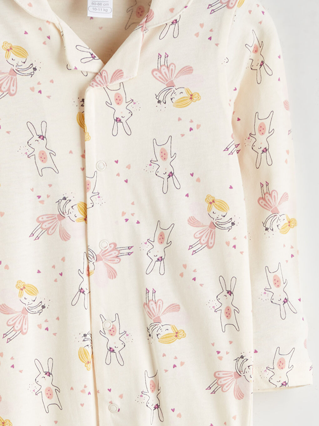 Baby Girl ECRU Jumpsuit-2