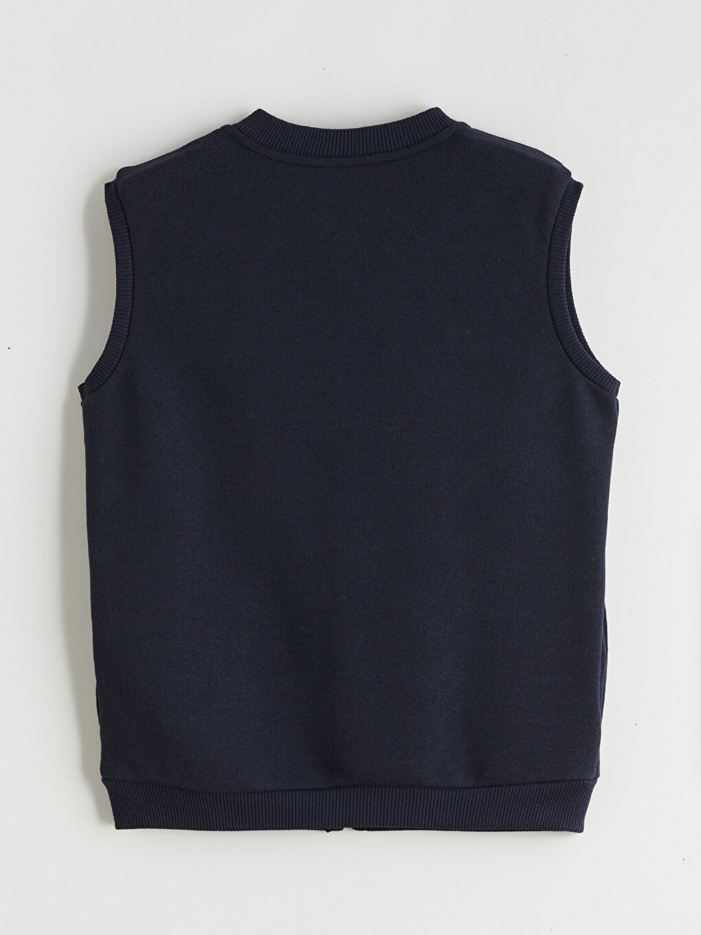 Lacivert Dik Yaka Erkek Çocuk Yelek-2