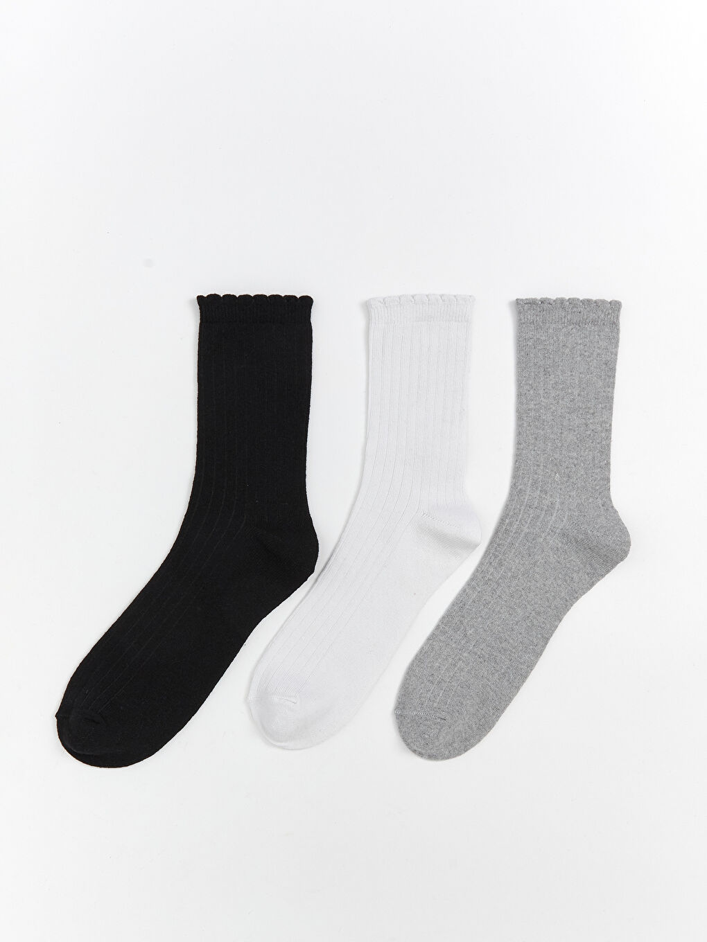 LCW ECO Women's Plain Ankle Socks 3-packs -W5HA61Z8-CVL