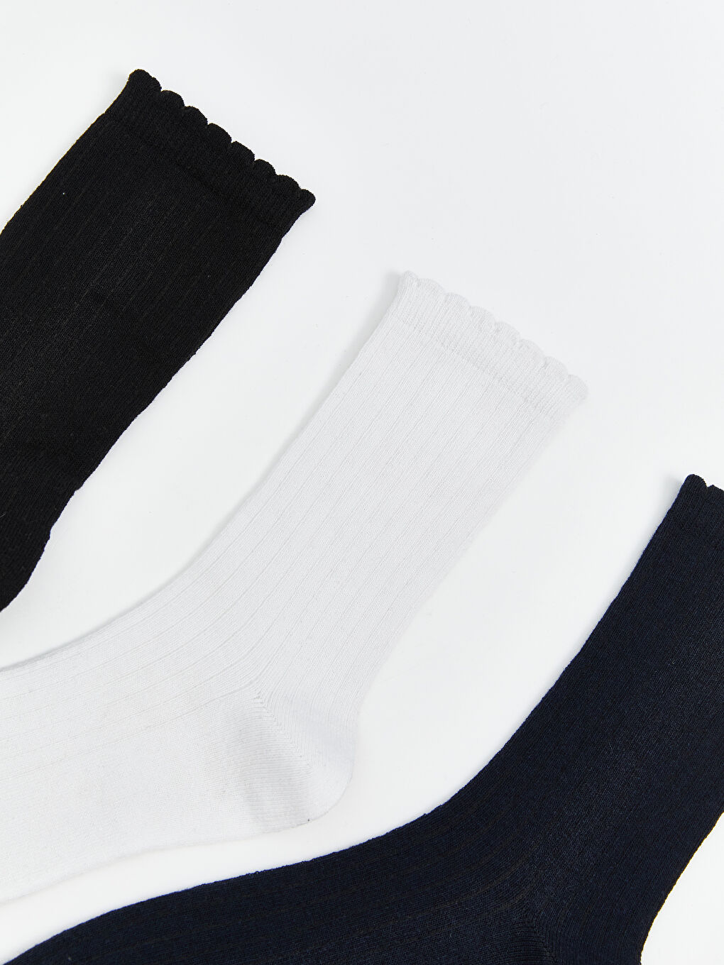 LCW ECO Women's Plain Ankle Socks 3-packs -W5HA61Z8-HUC