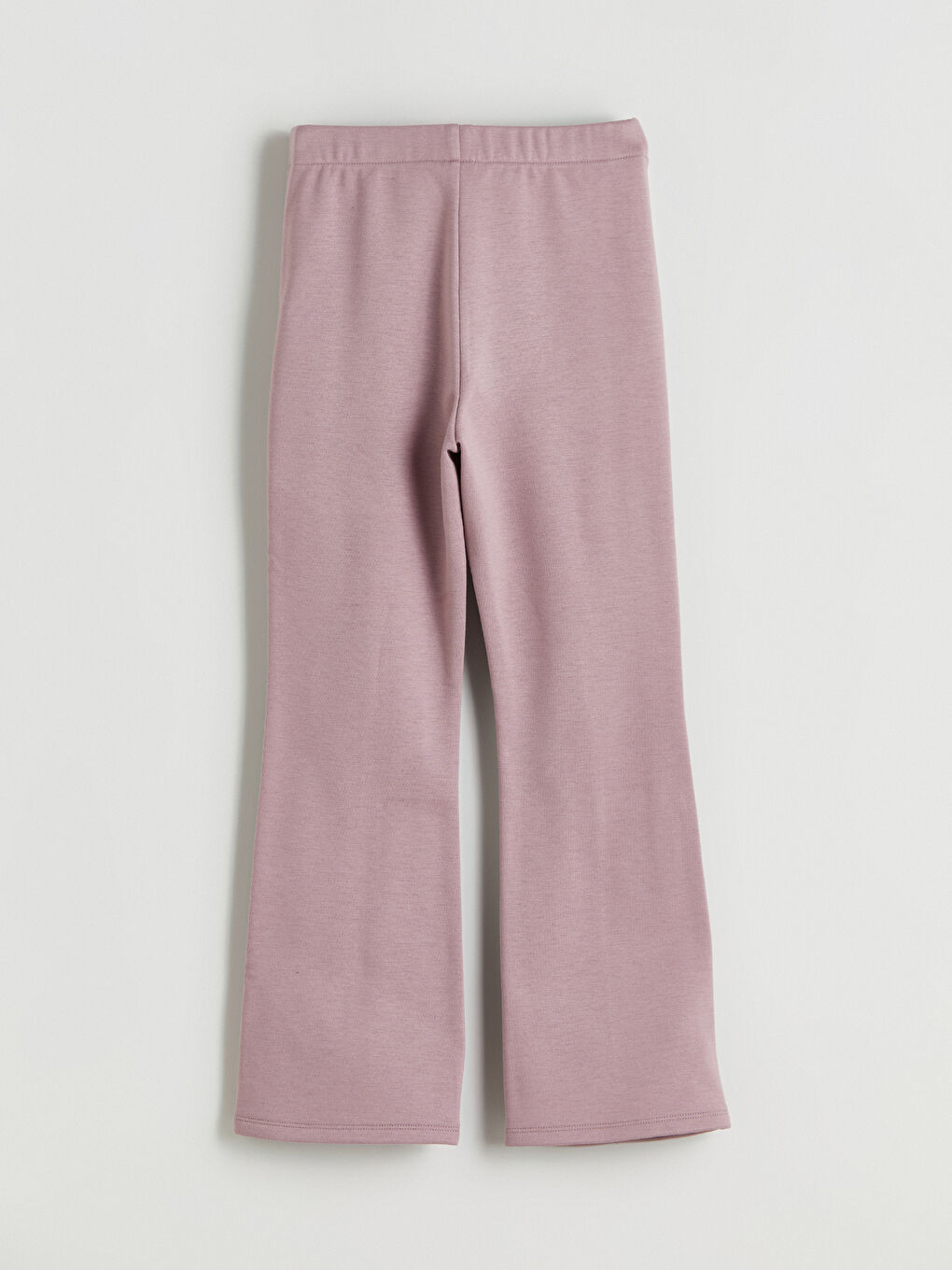 Lila Beli Lastikli Kız Çocuk Eşofman Altı-1