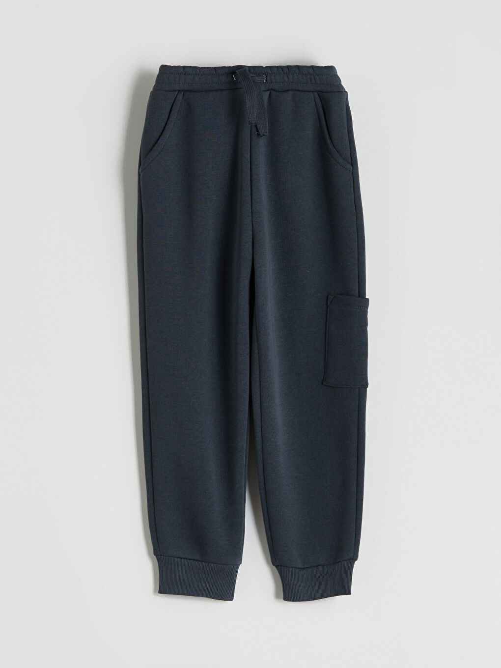 Antrasit Erkek Çocuk Kalın Jogger Eşofman Altı