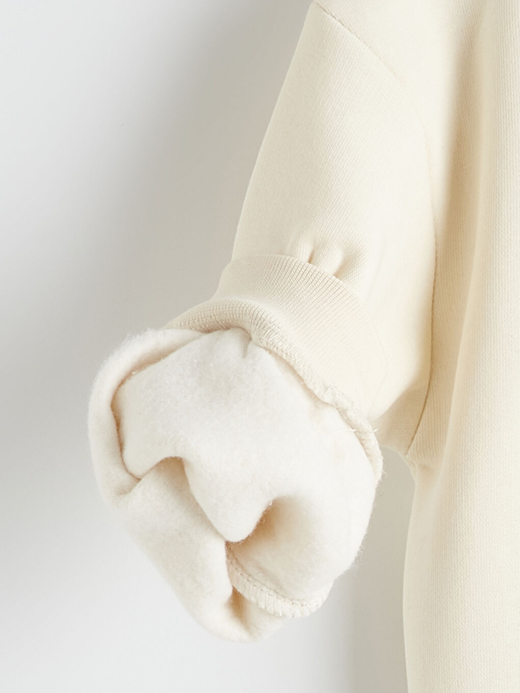 Girl ECRU Sweatshirt-2