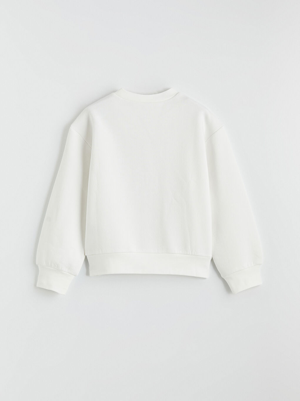 Girl ECRU Sweatshirt-3