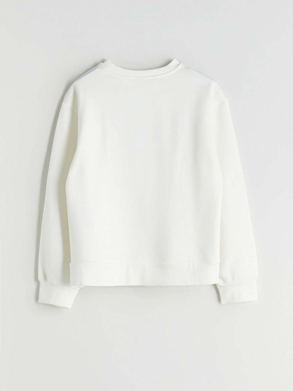 Crew Neck Girls' Sweatshirt-2
