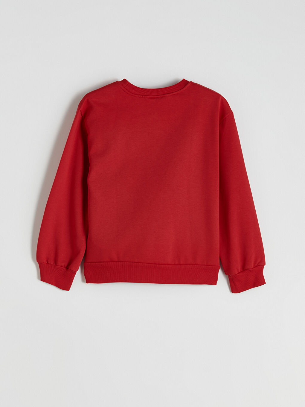 Crew Neck Girl's Thick Sweatshirt-2