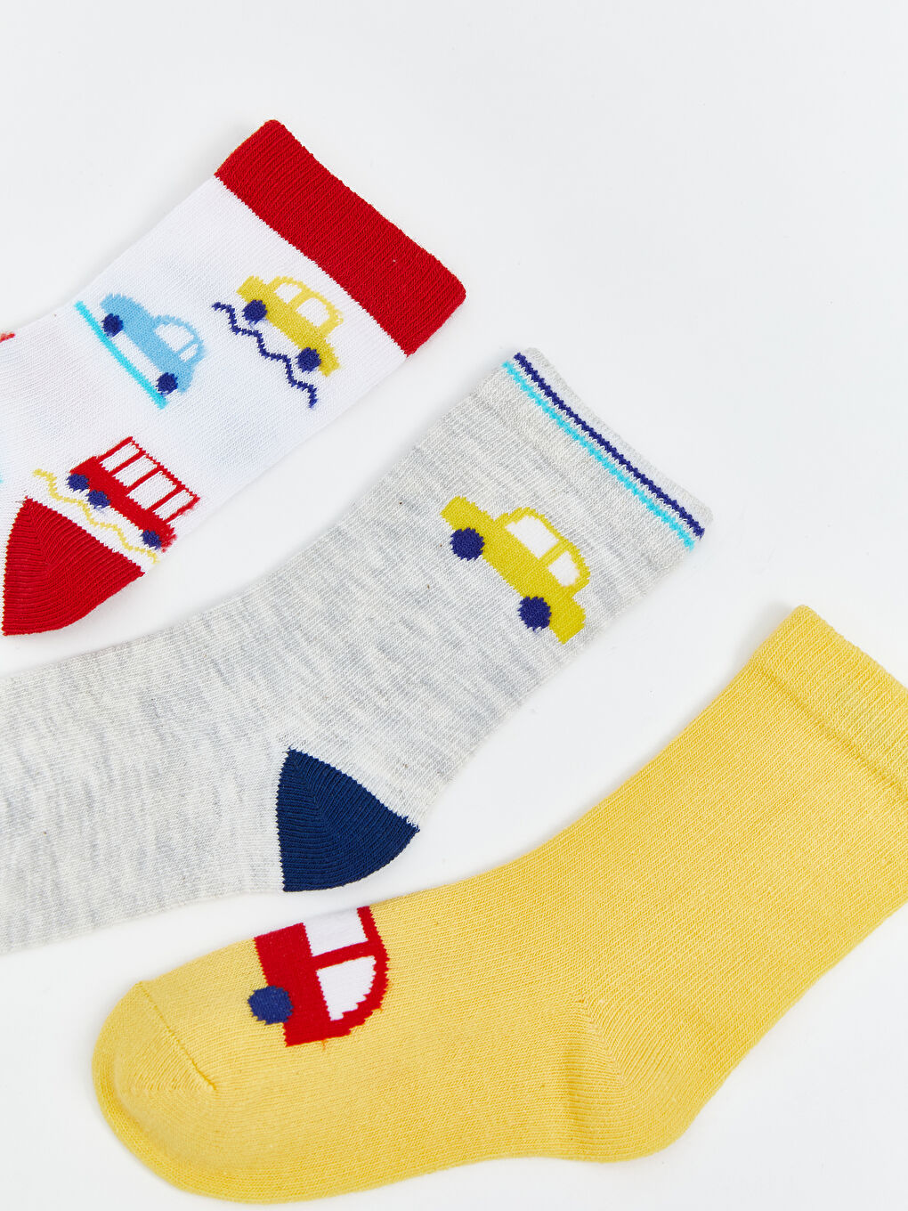 LCW Kids Printed Boys' Ankle Socks 3-pack -W5HB09Z1-R9J