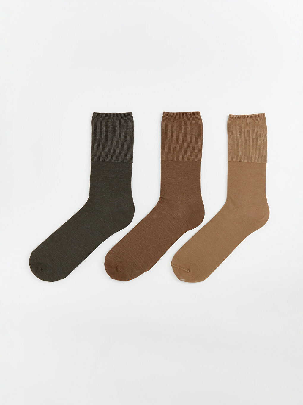 ბამბუკის კოჭებამდე წინდები მამაკაცებისთვის 3-ცალიანი შეფუთვა