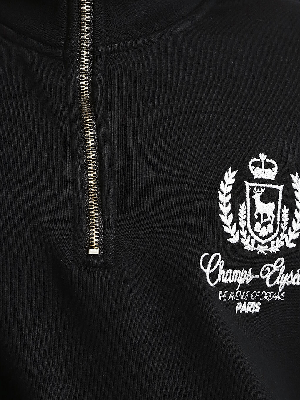 Funnel Neck Women's Sweatshirt-2