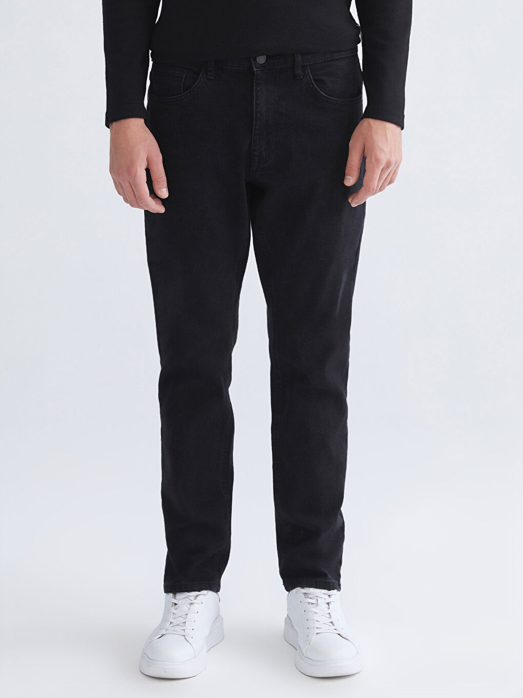 Siyah 779 Regular Fit Erkek Jean Pantolon-1