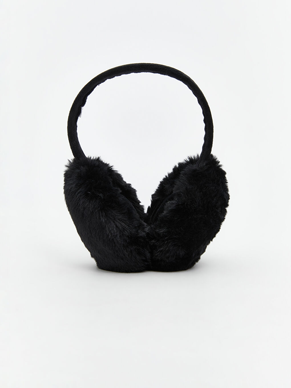 Siyah Kadın Pelüş Kulaklık