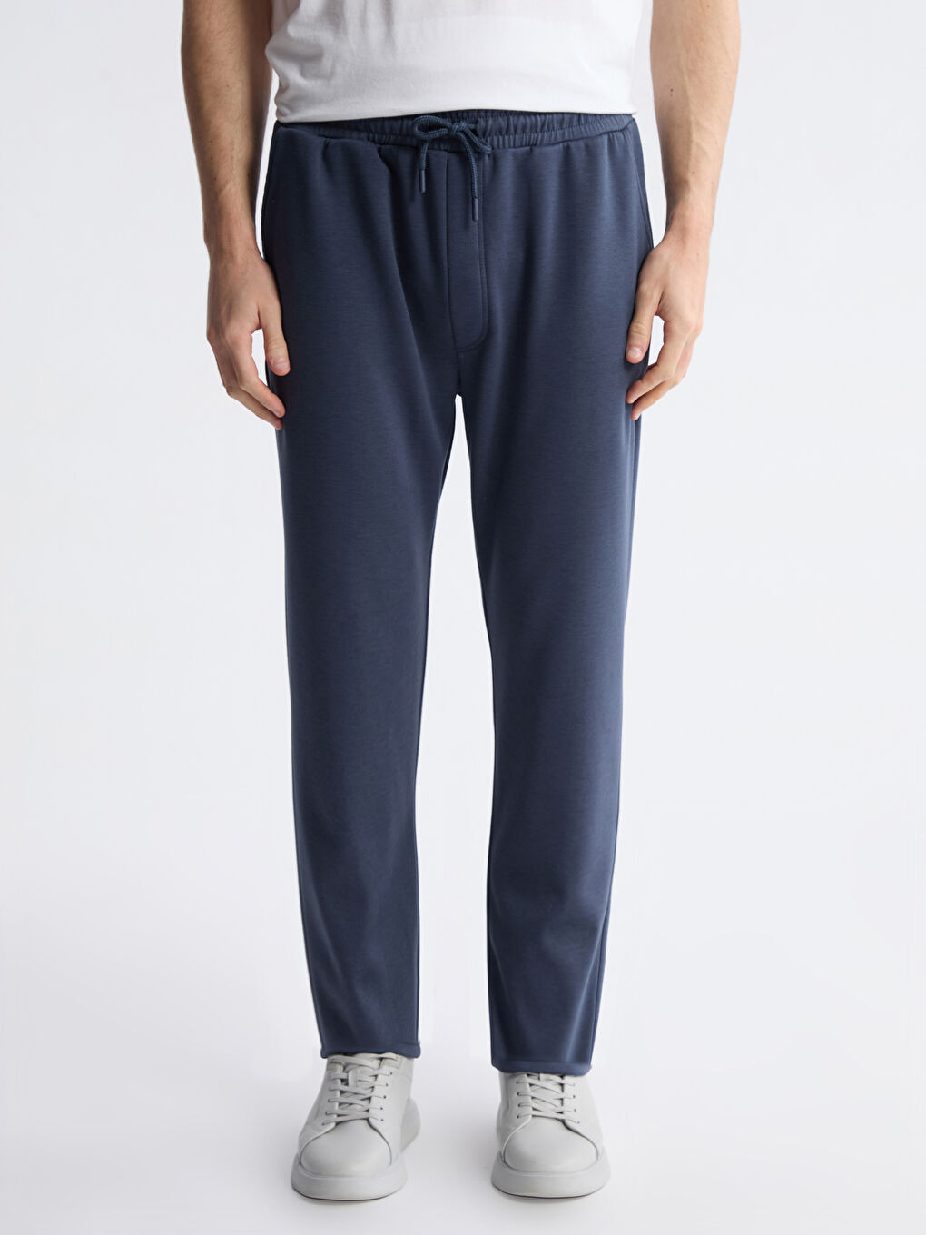 İndigo Standart Kalıp Erkek Pijama Alt-1