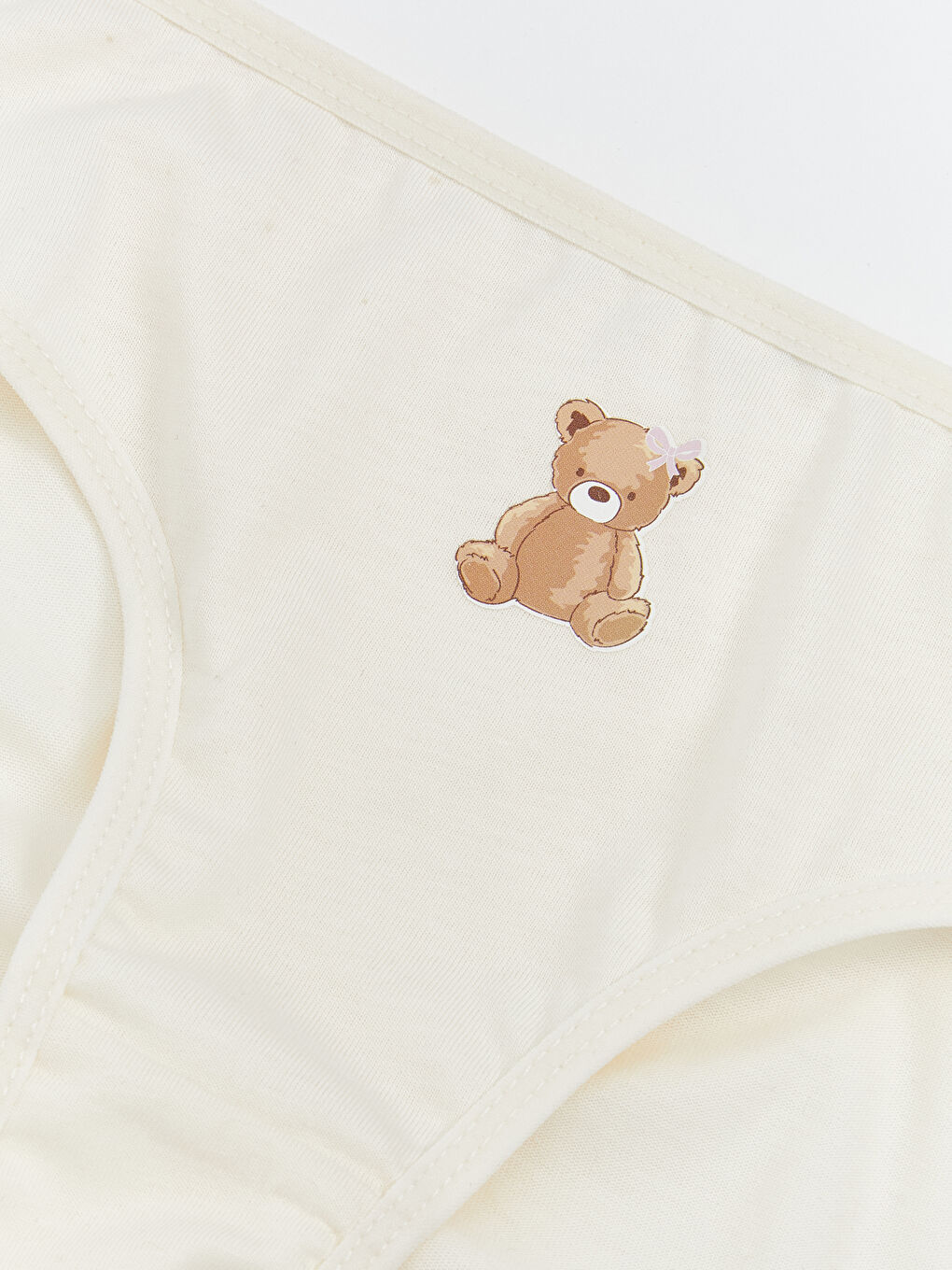 Ekru Kız Çocuk Külot-1