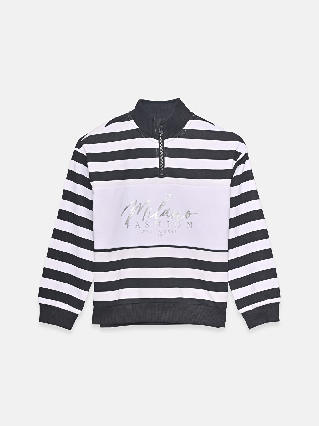 Hanorac Fete cu Guler Tip Pâlnie