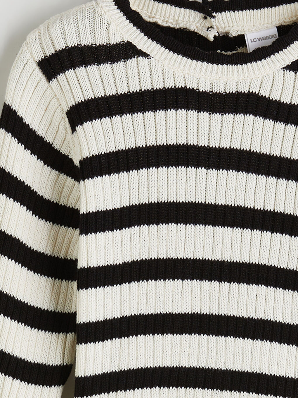 LCW ECO Crew Neck Girls' Knitwear Sweater -W5HC01Z1-LEG