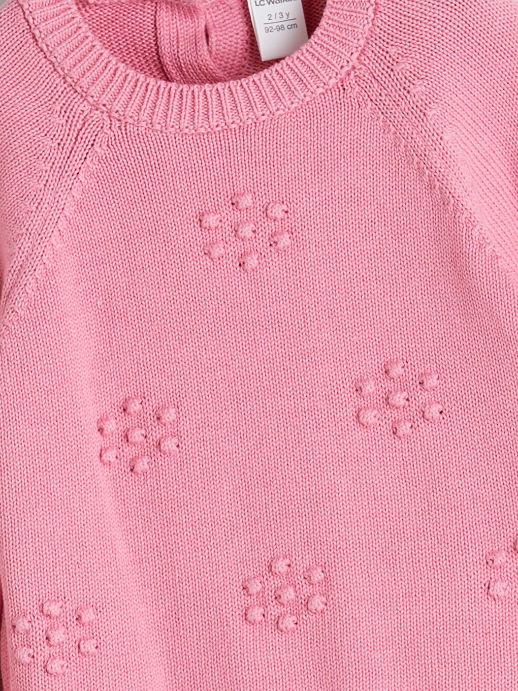 LCW ECO Girl FUCHSIA Sweater -W5HC02Z1-E6M