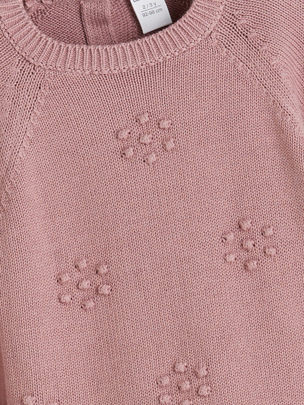 LCW ECO Girl PINK Sweater -W5HC02Z1-FFK