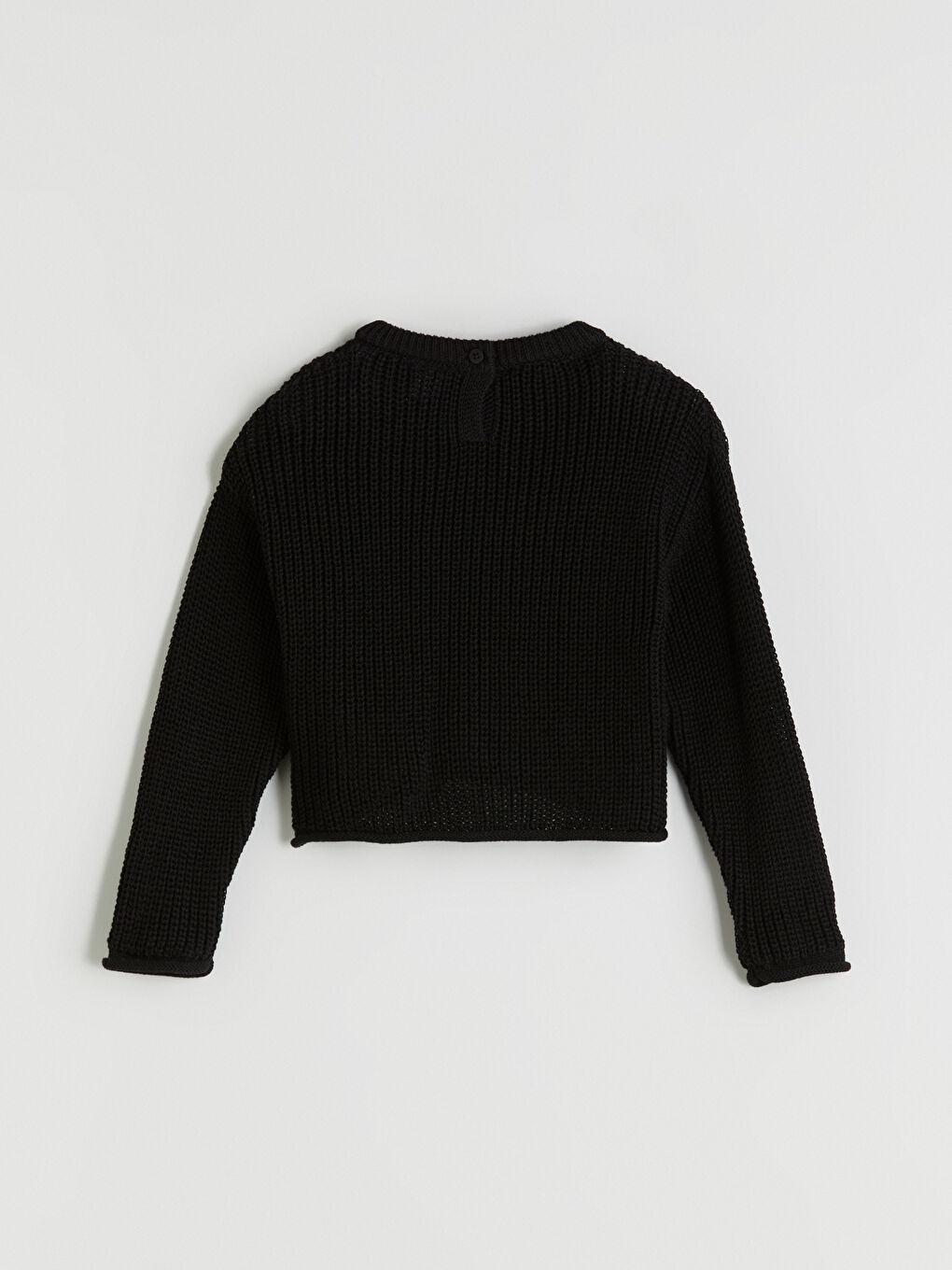 LCW ECO Crew Neck Girls' Knitwear Sweater -W5HC03Z1-CVL