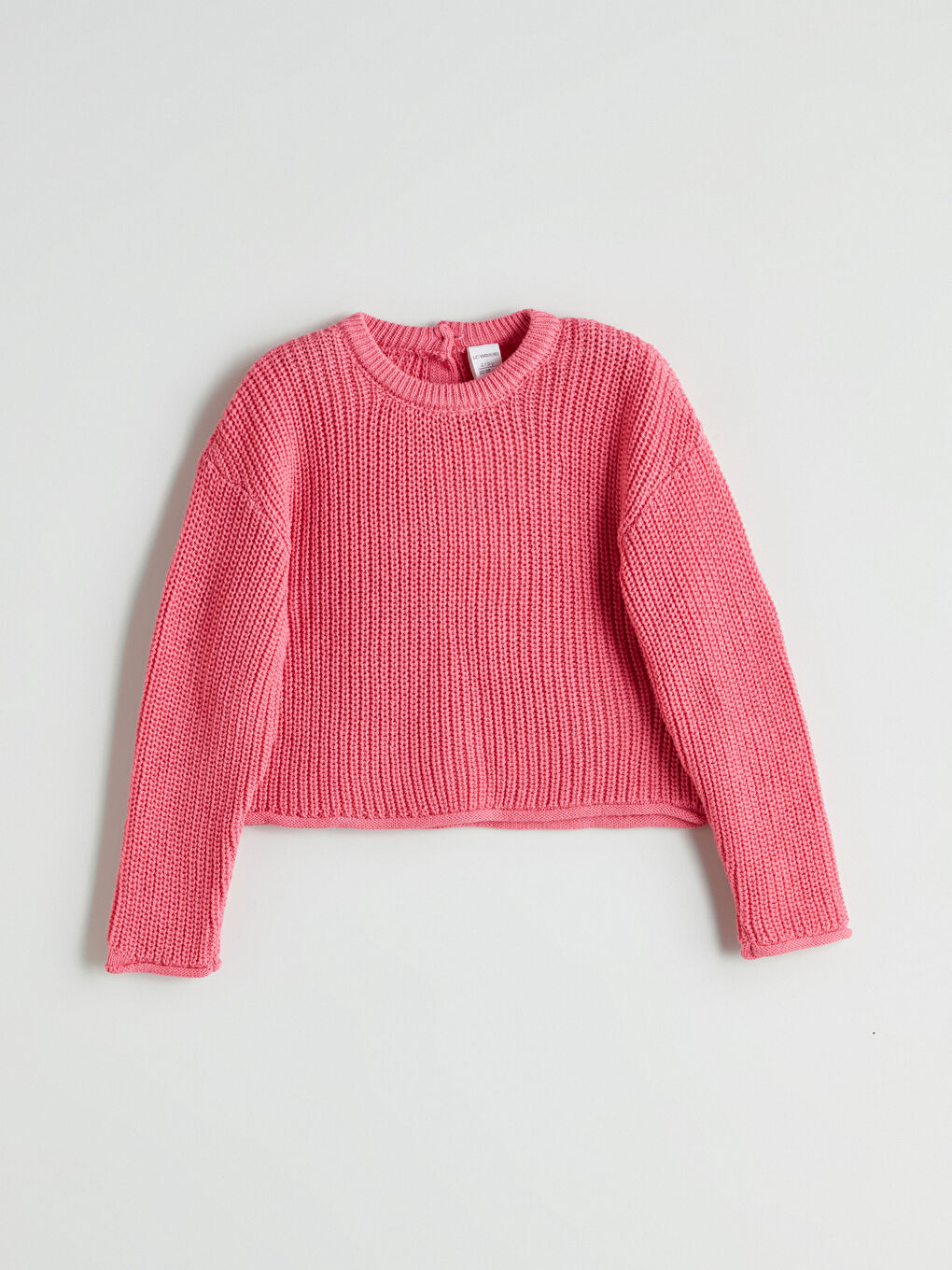 LCW ECO Crew Neck Girls' Knitwear Sweater -W5HC03Z1-E6M