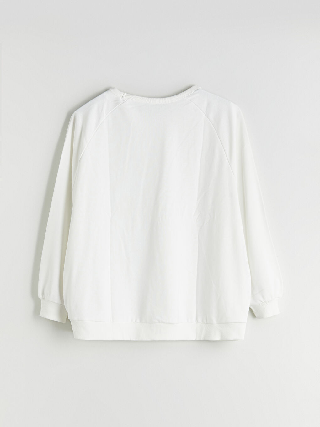Crew Neck Oversize Women's Sweatshirt-5