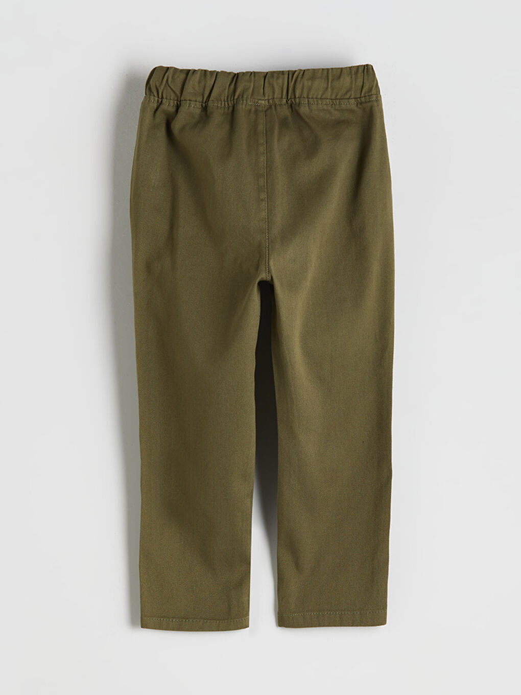 Haki Beli Lastikli Erkek Çocuk Pantolon-1