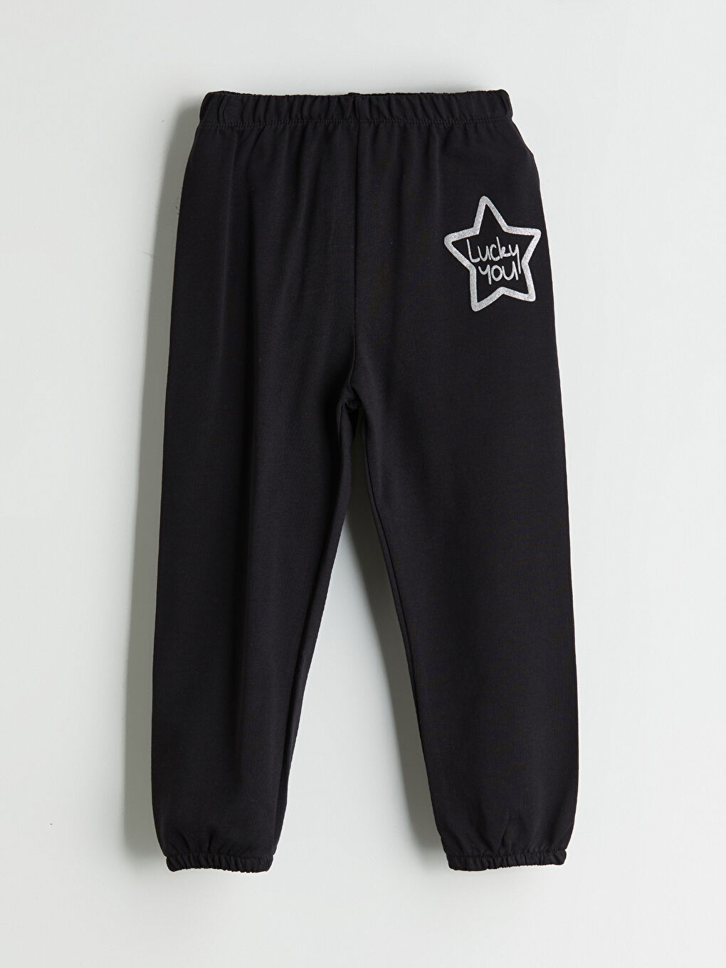 Elastic Waist Girls' Jogger Sweatpants