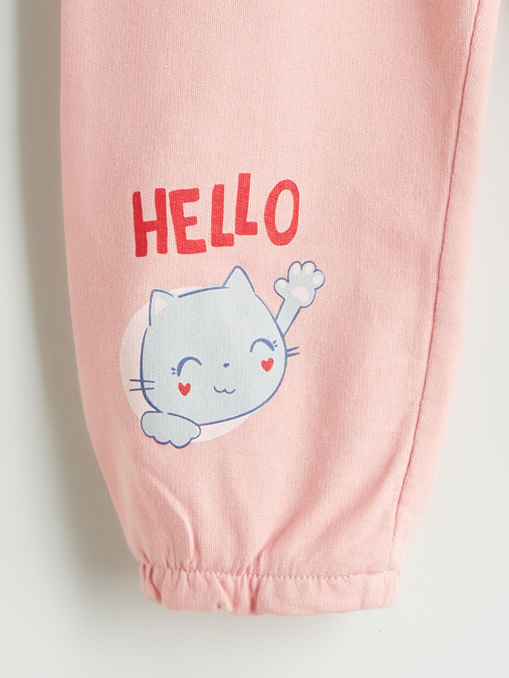 Elastic Waist Girls' Jogger Sweatpants-1