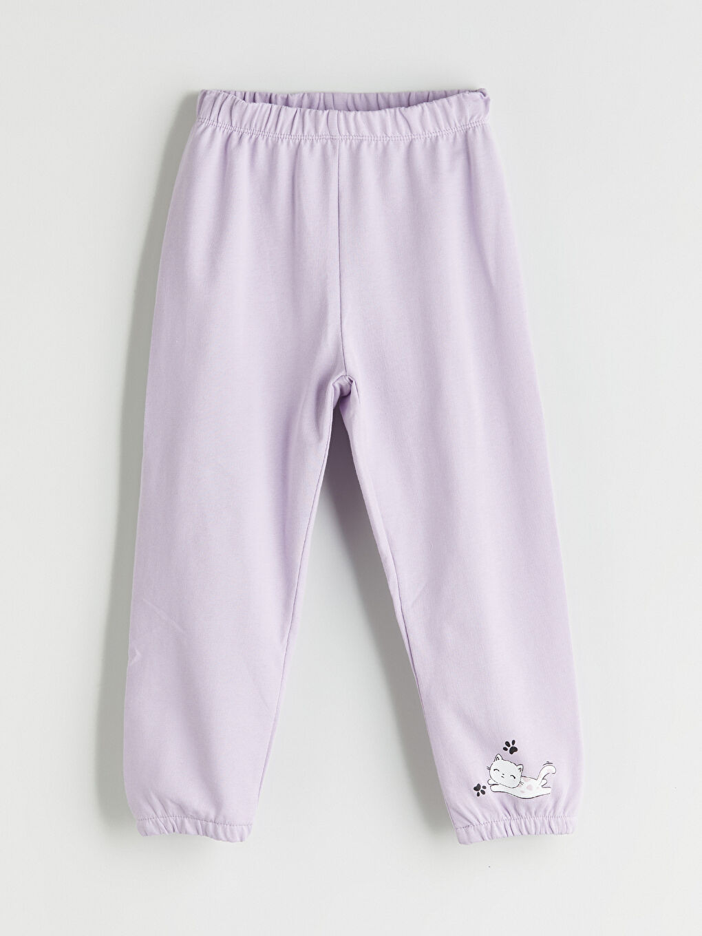 Elastic Waist Girls' Jogger Sweatpants