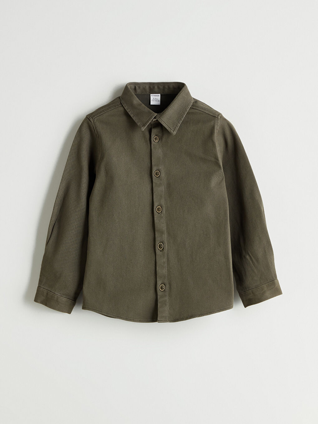 LCW ECO Basic Long Sleeve Boys' Shirt -W5HC25Z1-CRR