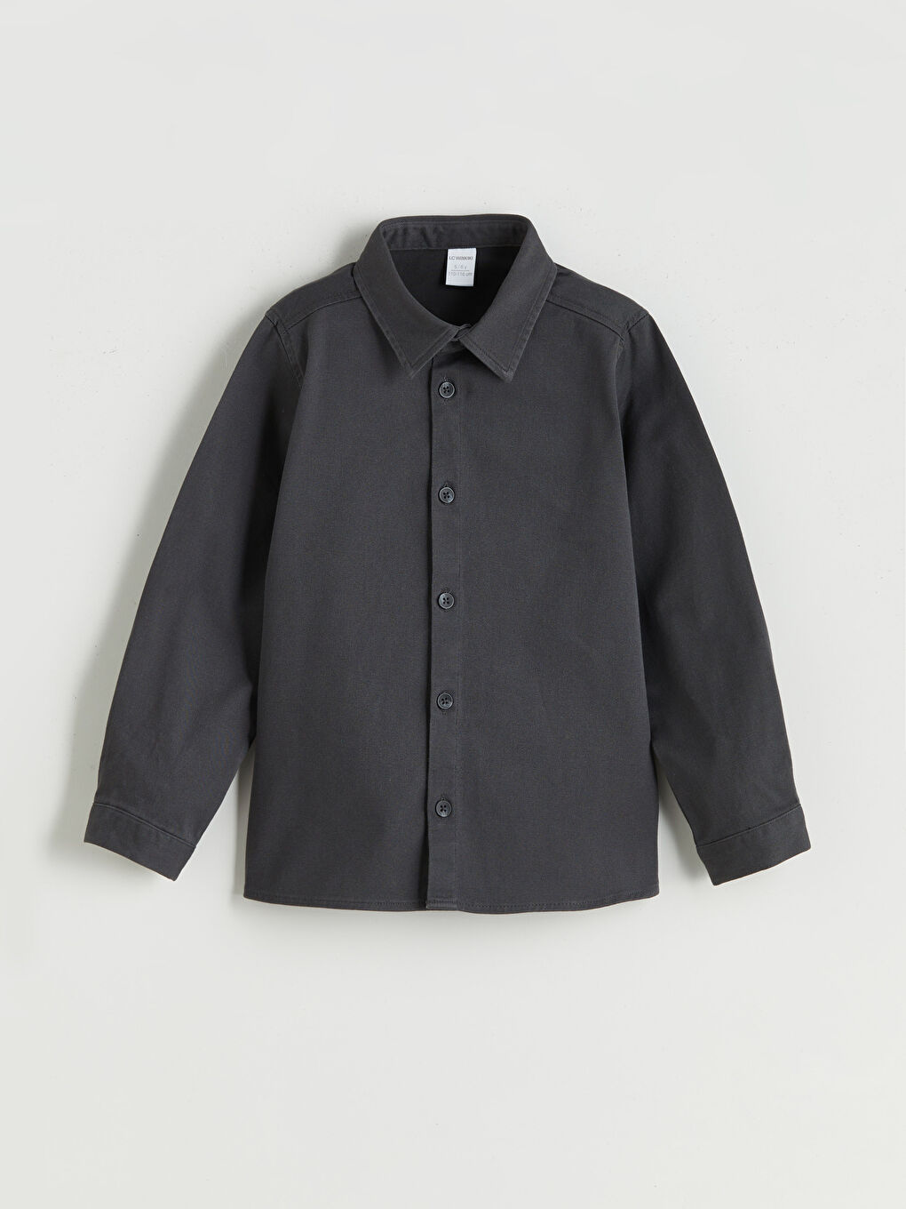 LCW ECO Basic Long Sleeve Boys' Shirt -W5HC25Z1-CTH