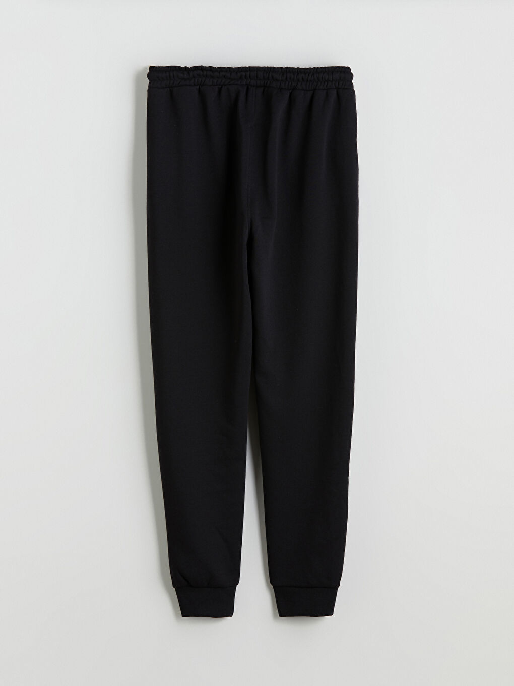 Siyah Standart Kalıp Erkek Jogger Eşofman Altı-6