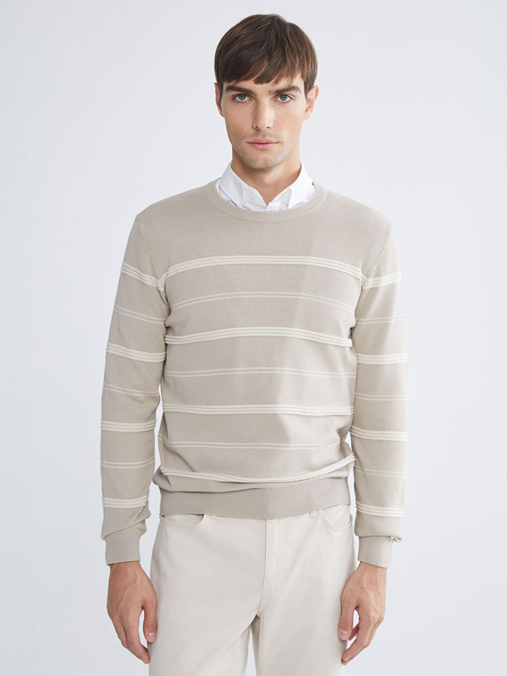 Muškarac BEŽ Džemper 