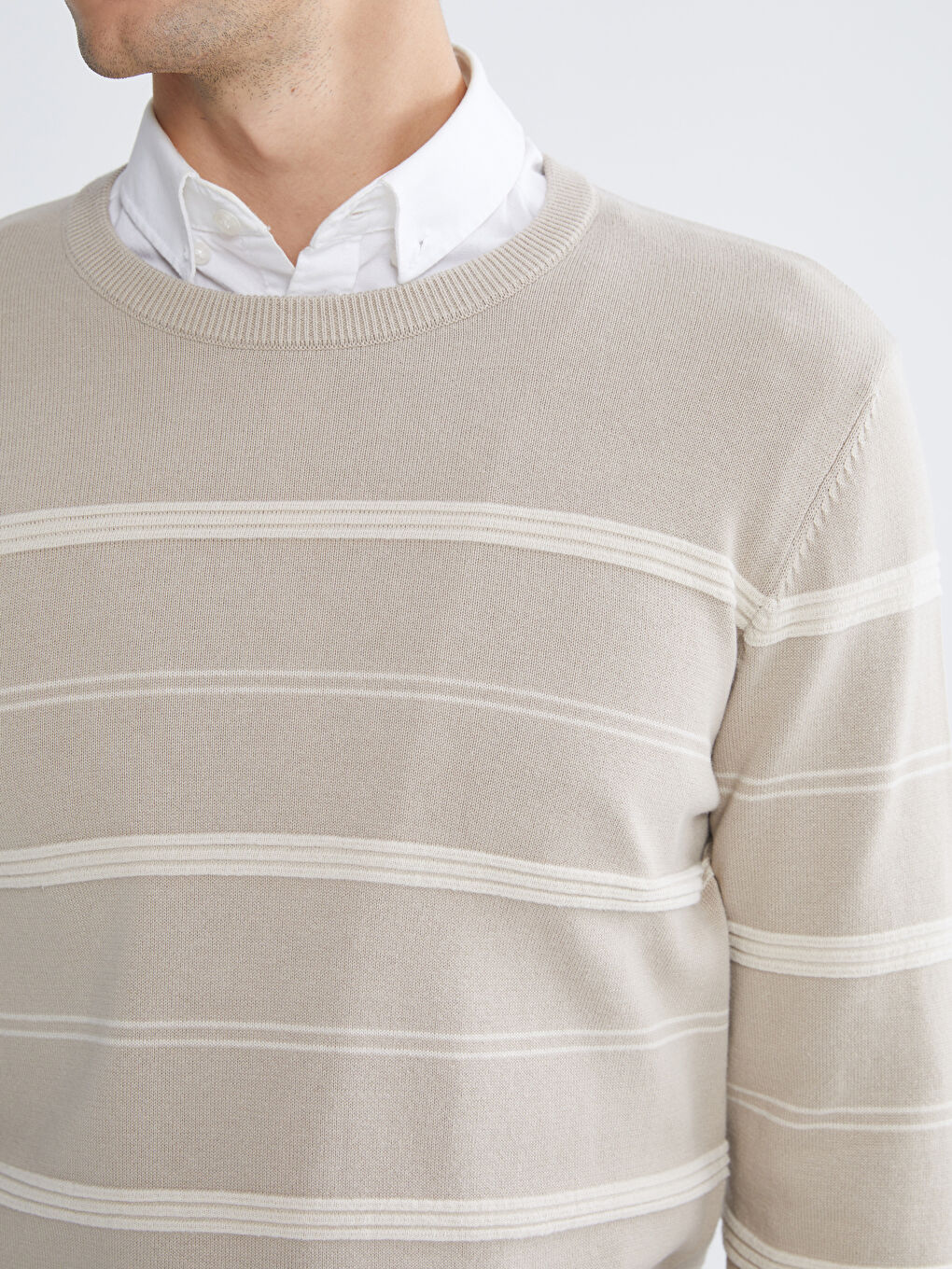 Muškarac BEŽ Džemper -2