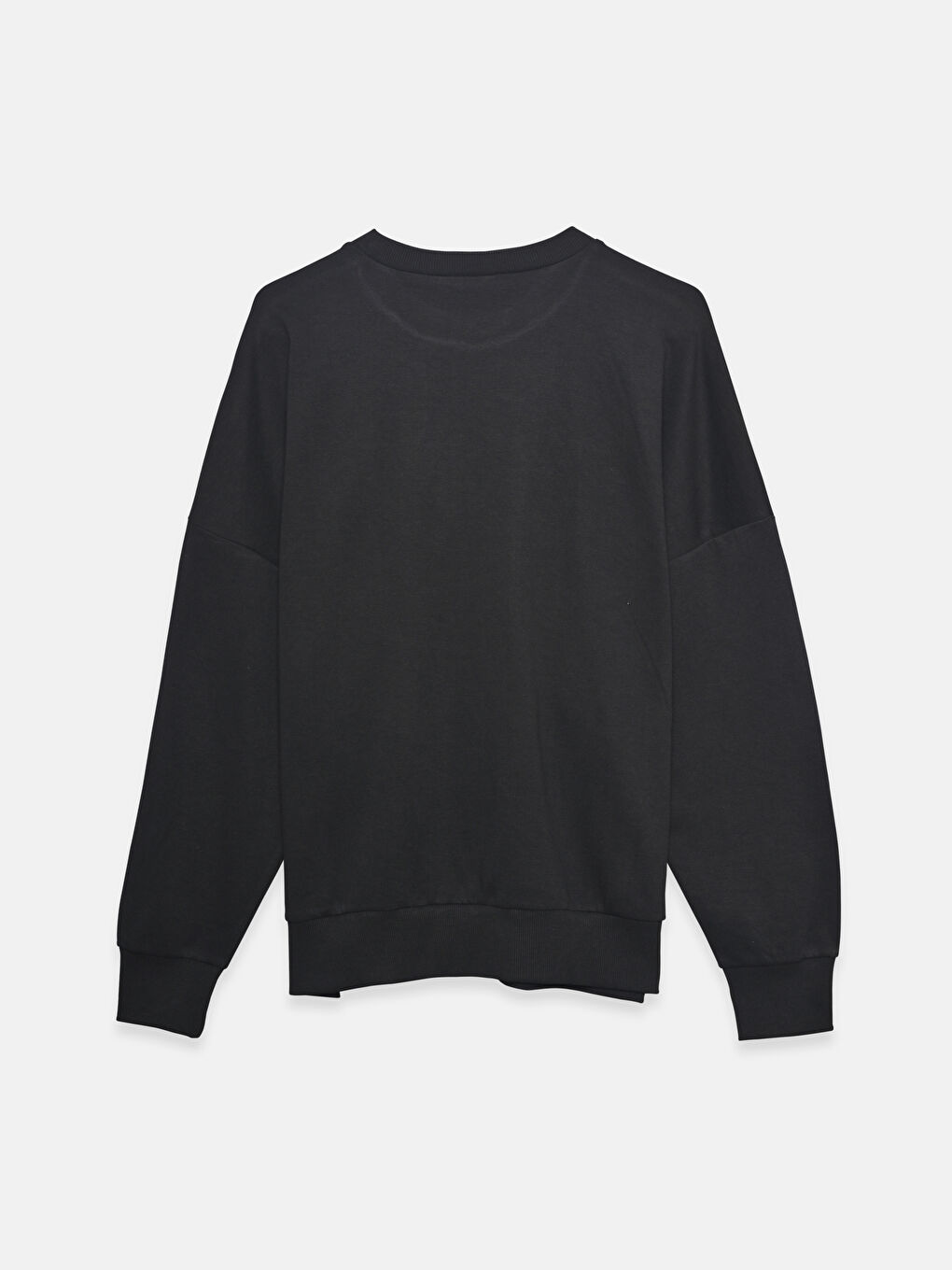 Crew Neck Printed Women's Sweatshirt-1