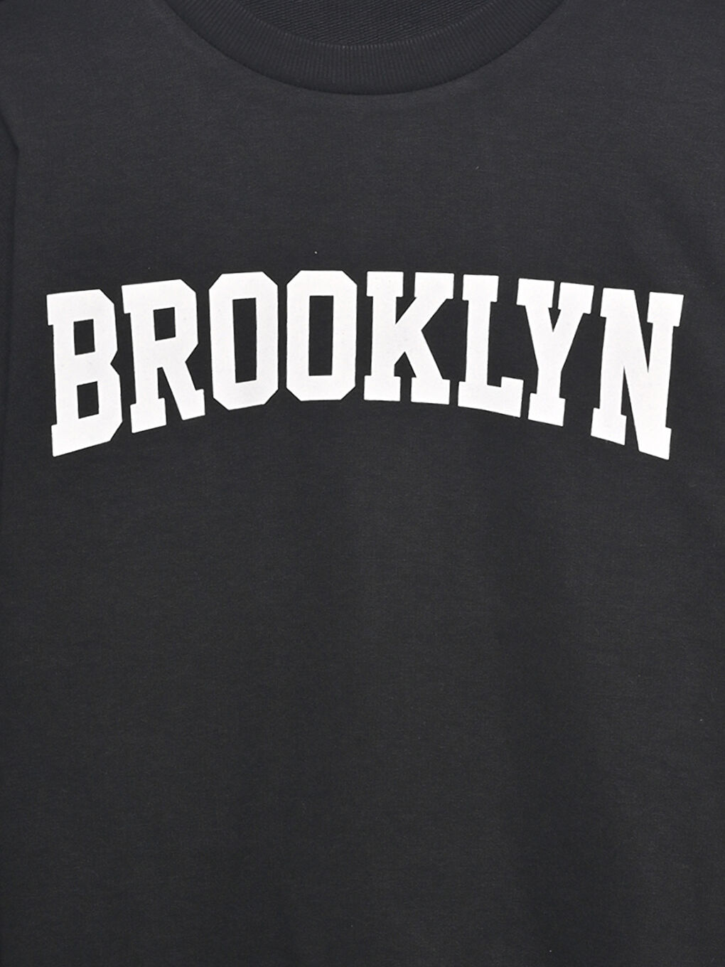 Crew Neck Printed Women's Sweatshirt-2