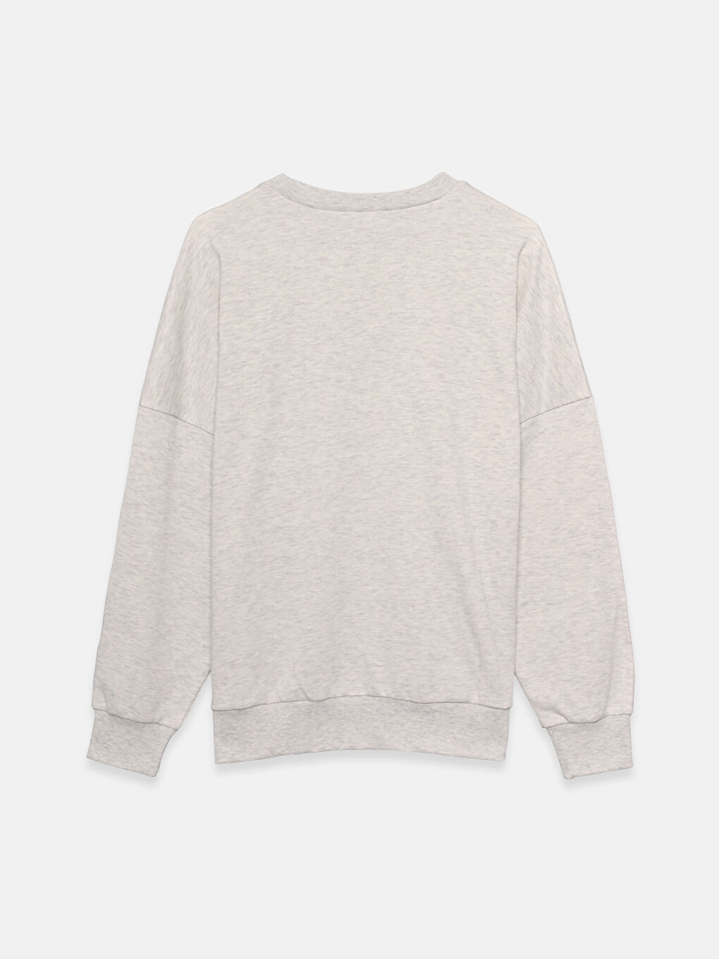 Crew Neck Printed Women's Sweatshirt-1