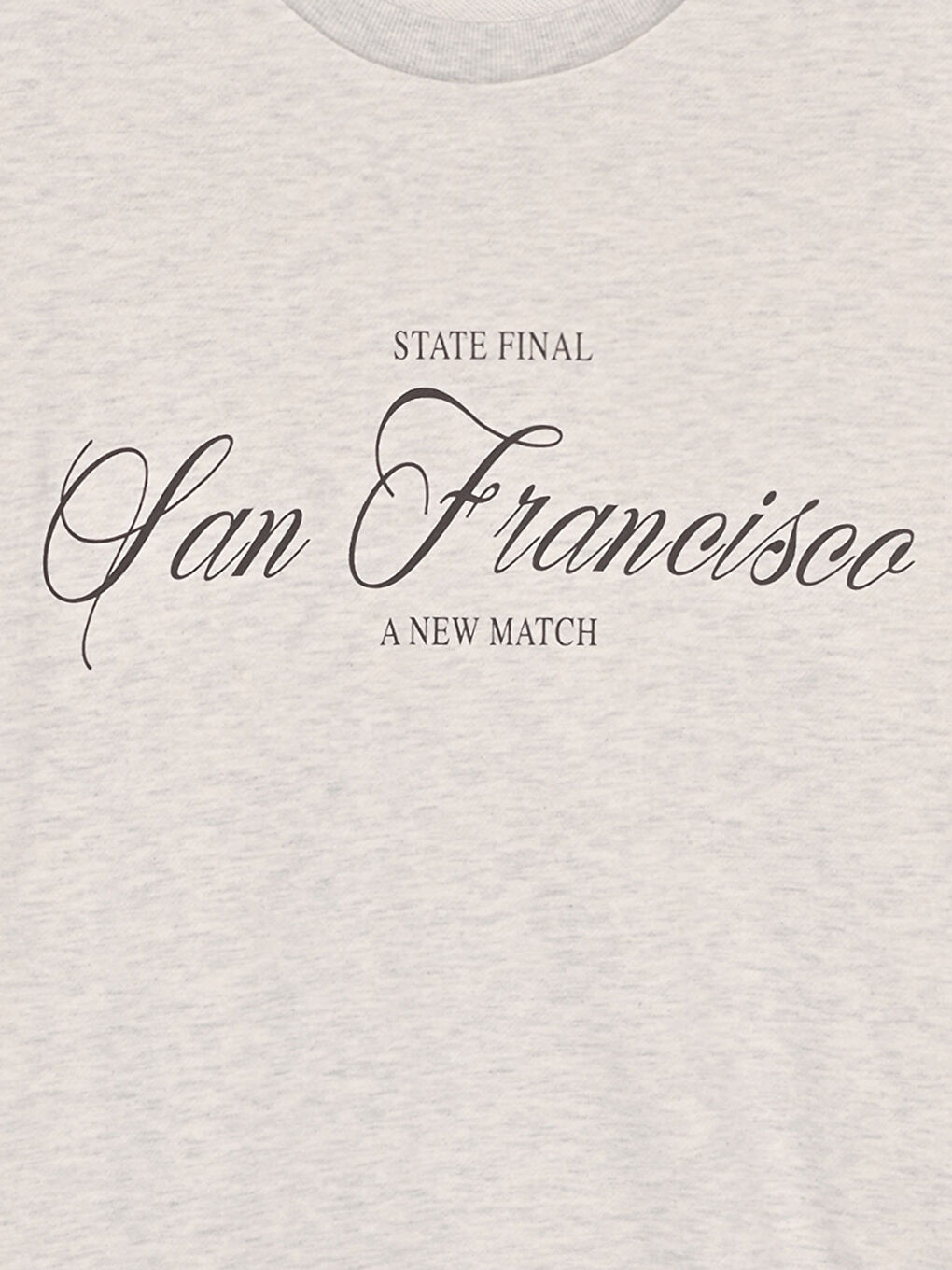 Crew Neck Printed Women's Sweatshirt-2