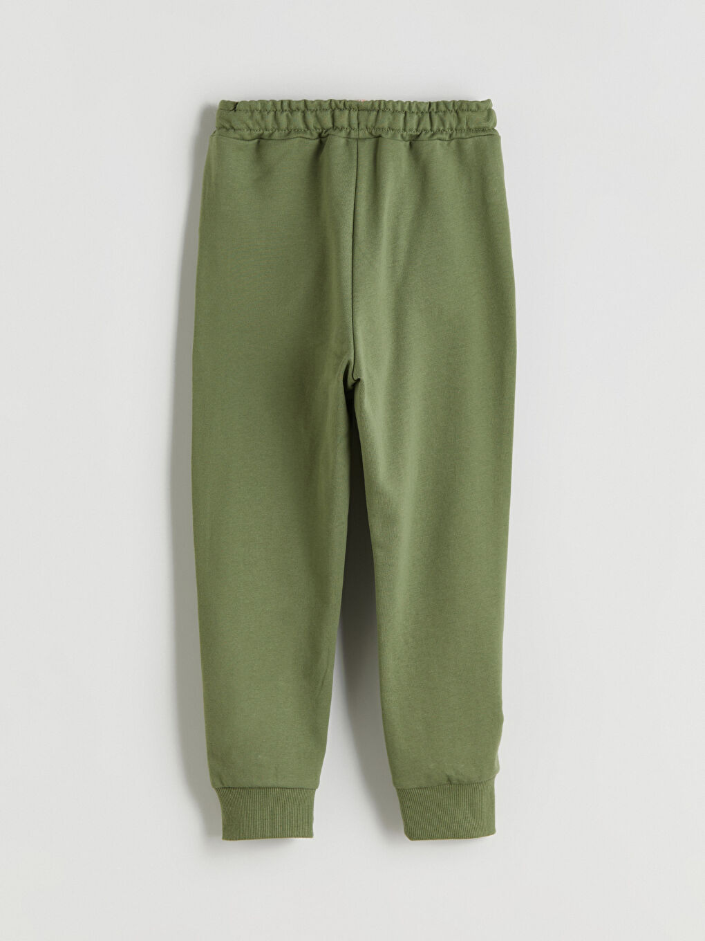 Haki Beli Lastikli Erkek Çocuk Jogger Eşofman Altı-1