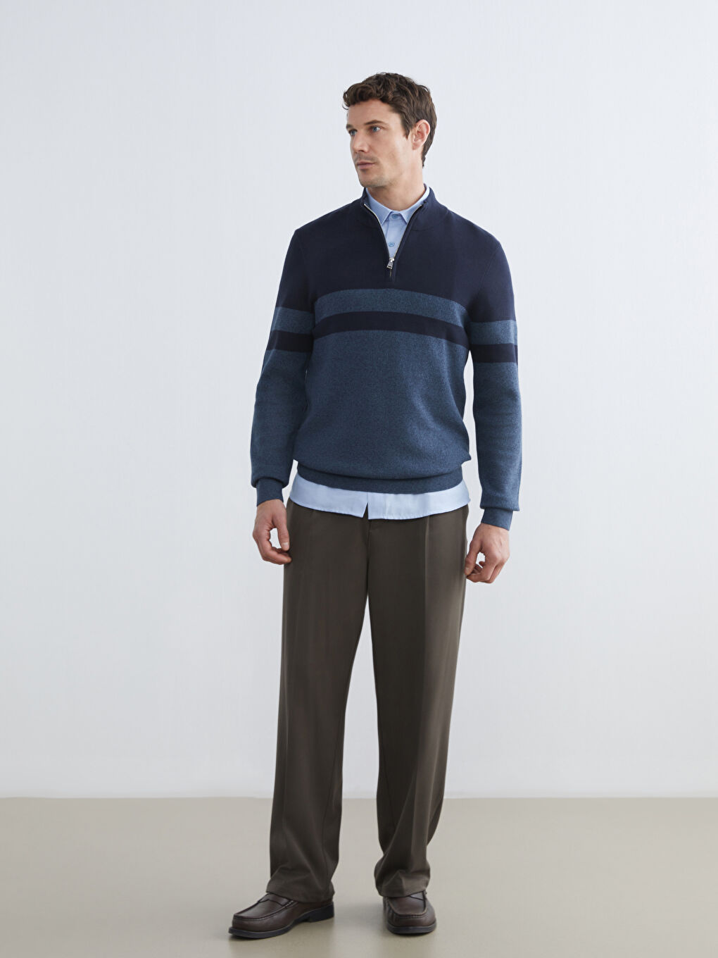 چاکەت شینی تۆخ پیاو-1