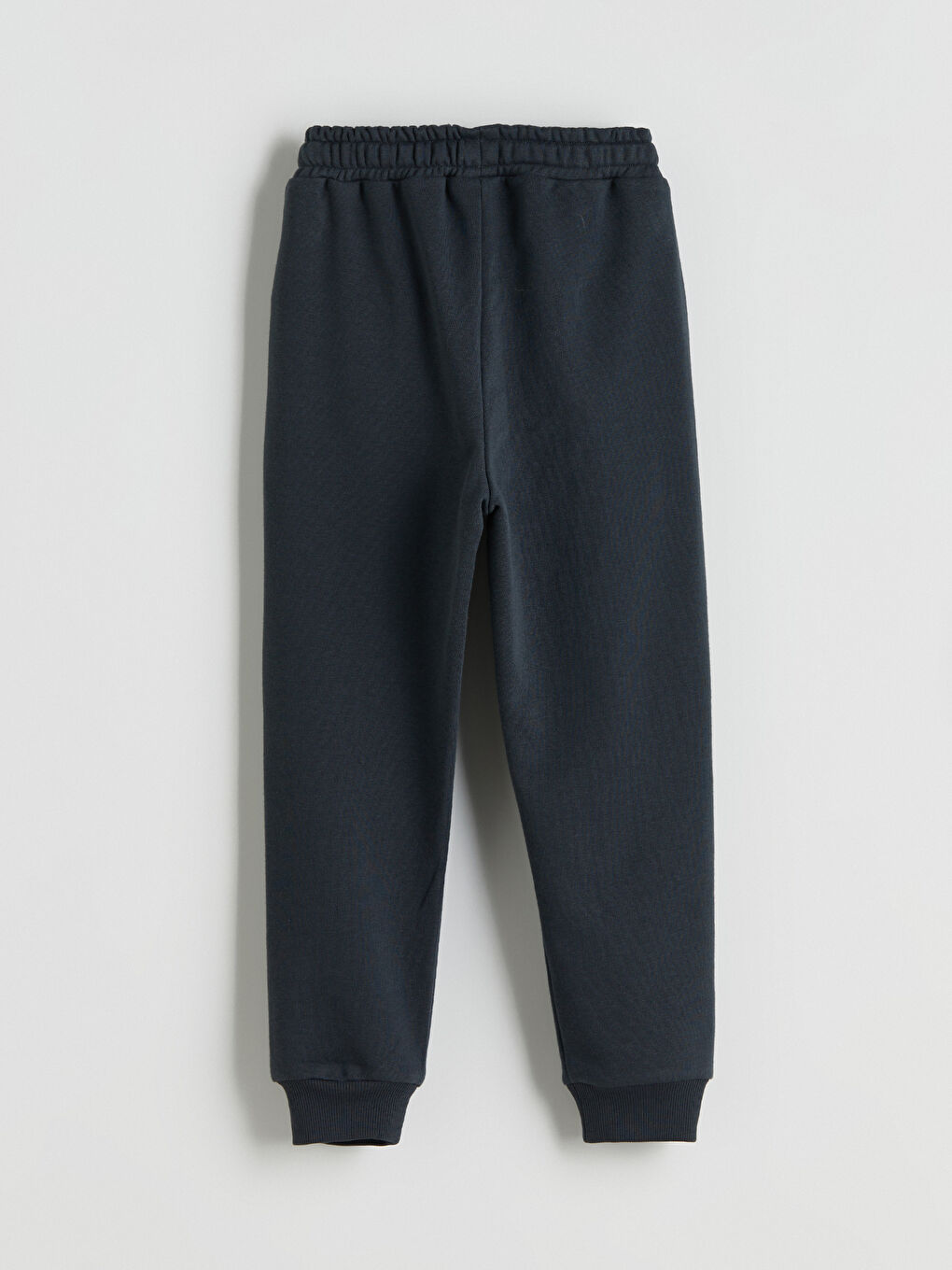 Antrasit Beli Lastikli Baskılı Erkek Çocuk Eşofman Altı-1