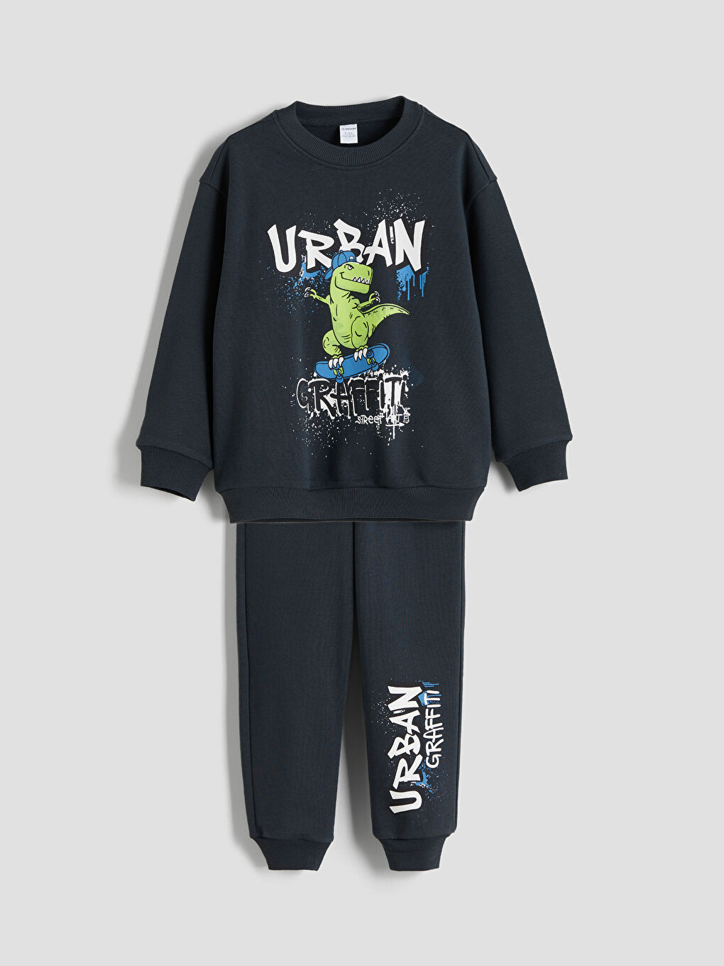 LCW Kids Boy ANTHRACITE Set -W5HD17Z1-R4W