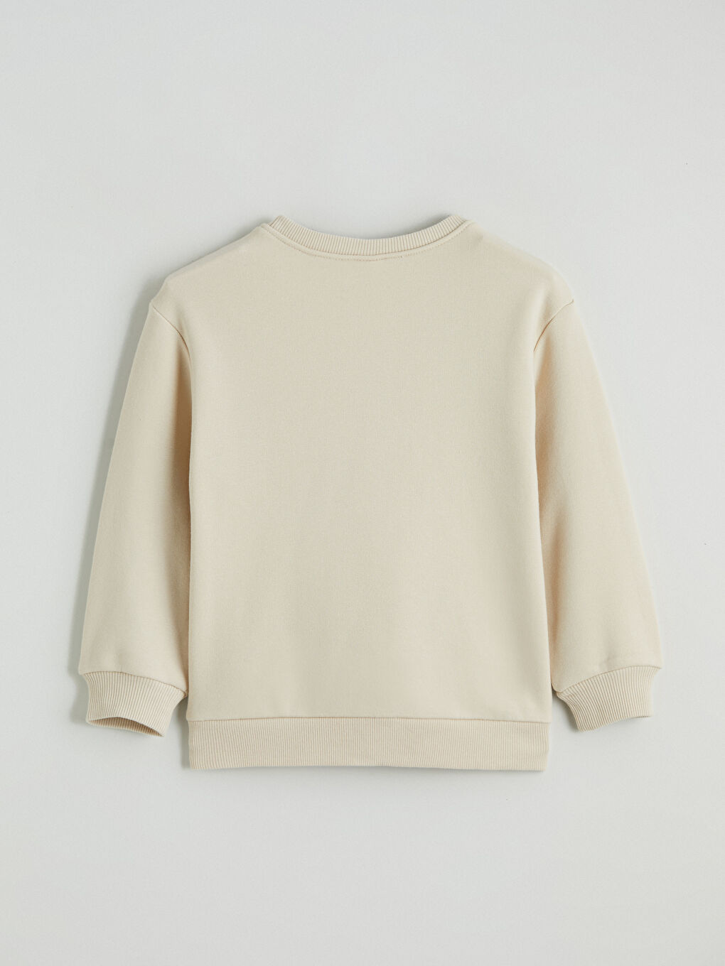 Bej Baskılı Erkek Çocuk Sweatshirt-4