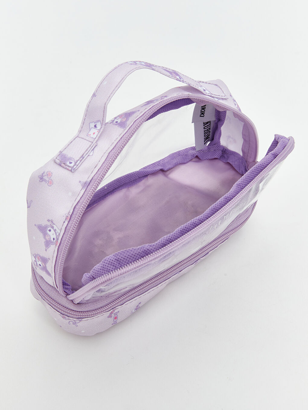 Lila Kuromi Baskılı Kız Çocuk Beslenme Çantası-3